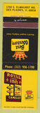 Matchbook Cover - Best Western Royal Court Inn Des Plaines IL