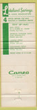 Matchbook Cover - Lakeland Savings Loan Dover Succasunna NJ