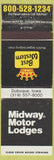 Matchbook Cover - Best Western Motor Lodges Dubuque IA