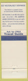 Matchbook Cover - Best Western Liberty Inn West Liberty IA