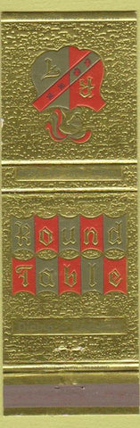 Matchbook Cover - Round Table Restaurant Collinsville IL