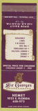 Matchbook Cover - Sir George's Smorgasbord House Hemet CA