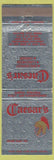 Matchbook Cover - Caesar's Restaurant Wind Gap PA