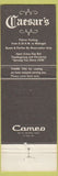 Matchbook Cover - Caesar's Restaurant Wind Gap PA