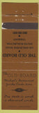 Matchbook Cover - The Old Board South Burlington VT WEAR