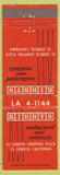 Matchbook Cover - Kirby's Restaurant El Cerrito CA