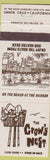 Matchbook Cover - The Crow's Nest Santa Cruz CA