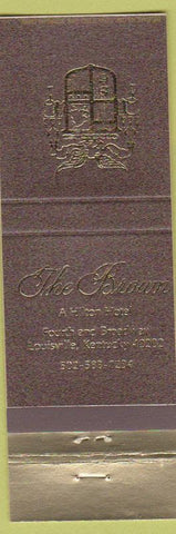 Matchbook Cover - The Brown Hilton Hotel Louisville KY