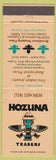 Matchbook Cover - Hozuna Traders Indian Jewelry Garden Grove CA