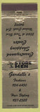 Matchbook Cover - Gardelle's Fashions Hair Salon Walnut Creek CA men's clothes