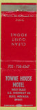 Matchbook Cover - Towne House Motel Elko NV
