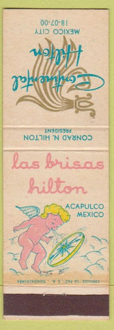 Matchbook Cover - Continental Hilton Mexico City