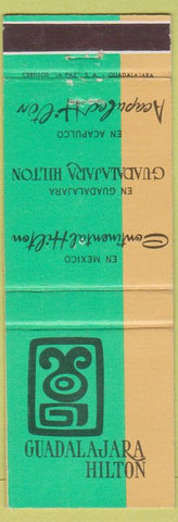Matchbook Cover - Guadalajara Hilton Mexico