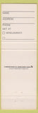 Matchbook Cover - Windjammer Disco Deck Marriott