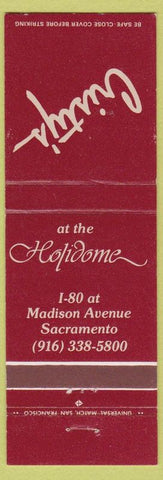 Matchbook Cover - Cristy's  Holidome Sacramento CA