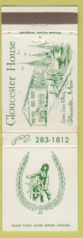 Matchbook Cover - Gloucester House MA