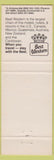 Matchbook Cover - Outlaw Inn Kalispell MT Best Western