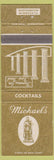 Matchbook Cover - Michael's Restaurant Worthington MN