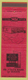 Matchbook Cover - State Bank of Dixon IL