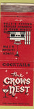 Matchbook Cover - Crows Nest Sacramento? CA WEAR