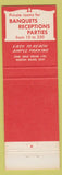Matchbook Cover - The Surrey Restaurant Wilmington DE