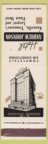 Matchbook Cover - Hotel Andrew Johnson Knoxville TN
