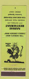 Matchbook Cover - Nassau Restaurant Niagara Falls ON Lorenzo Ignagni