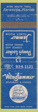 Matchbook Cover - Windjammer Restaurant Sarasota FL