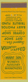 Matchbook Cover - Mount Zion Women's Auxiliary Hospital San Francisco? CA