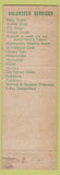 Matchbook Cover - Mount Zion Women's Auxiliary Hospital San Francisco? CA