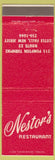 Matchbook Cover - Nestor's Restaurant Little Falls NJ