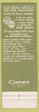 Matchbook Cover - Glen Ridge Savings Loan Roseland NJ