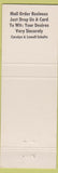 Matchbook Cover - Car Low Stamps Santa Ana CA Stamp Collecting