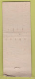 Matchbook Cover - Powder River Hotel Broadus MT WORN pinup BOBTAIL