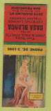 Matchbook Cover - Casa Blanca Italian San Francisco CA pinup BOBTAIL