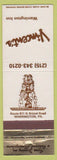 Matchbook Cover - Vincent's Warrington Inn Warrington PA