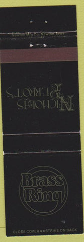 Matchbook Cover - Brass Ring Nicholas Perrots Dubuque Inn IA