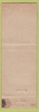 Matchbook Cover - King Edward Hotel New York City Federal