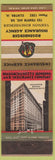 Matchbook Cover - MA Insurance Co Rosenberger Clinton IA
