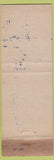 Matchbook Cover - MA Insurance Co Rosenberger Clinton IA
