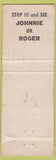 Matchbook Cover - Goodrich Liquor Store Penn Yan NY pinup WORN