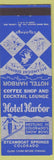 Matchbook Cover - Hotel Harbor Steamboat Springs CO girlie