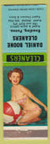 Matchbook Cover - Daniel Boone Cleaners Reading PA pinup