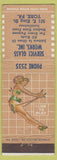 Matchbook Cover - Service Glass Works York PA pinup