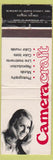 Matchbook Cover - Camera Craft Sydney Australia girlie