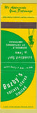 Matchbook Cover - Buzby's Variety St Catharines Smithville Beamsville girlie'