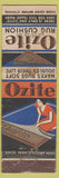 Matchbook Cover - Ozite Rug Cushions girlie WEAR