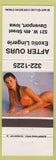 Matchbook Cover - After Ours Lingerie Davenport IA pinup