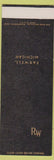 Matchbook Cover - Rockwood Inn Farwell MI SAMPLE