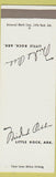 Matchbook Cover - Mildred Cobb Little Rock AR Women's Clothes SAMPLE'